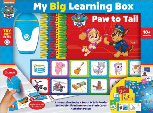 Nickelodeon Paw Patrol: My Big Learning Box Sound Book Set [With Battery] by Broderick, Kathy