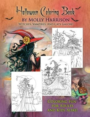 Halloween Coloring Book: by Molly Harrison by Harrison, Molly