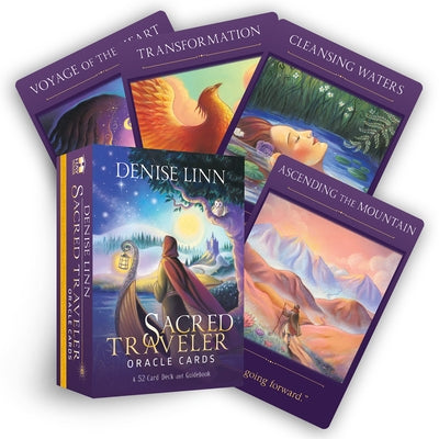 Sacred Traveler Oracle Cards: A 52-Card Deck and Guidebook by Linn, Denise