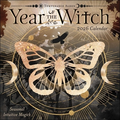 Year of the Witch 2026 Wall Calendar: Seasonal Intuitive Magick by Alden, Temperance