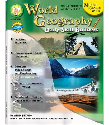 World Geography, Grades 6 - 12: Volume 7 by Silvano