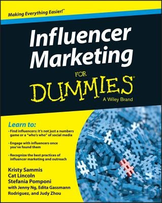 Influencer Marketing for Dummies by Sammis, Kristy