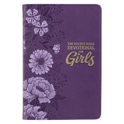 Pocket Bible Devotional for Girls Faux Leather by Christianart Gifts