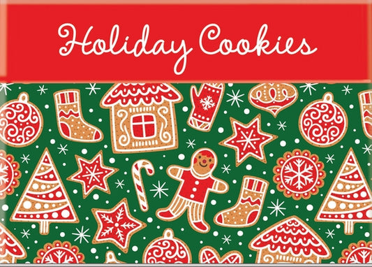 Holiday Cookies - Recipe Card Collection Tin 72 Recipe Cards + 28 Blank Recipe Cards to Write Your Own Recipes + 5 Tabbed Section Dividers by Publications International Ltd