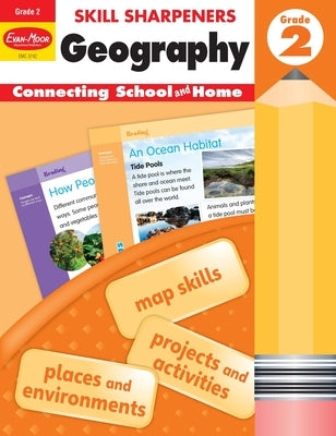 Skill Sharpeners: Geography, Grade 2 Workbook by Evan-Moor Educational Publishers