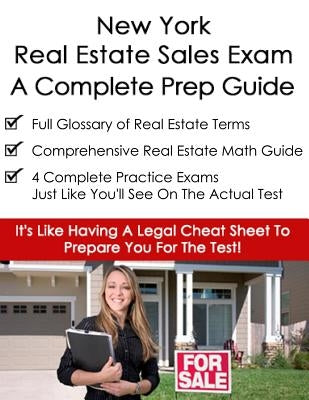 New York Real Estate Exam A Complete Prep Guide: Principles, Concepts And 400 Practice Questions by Real Estate Continuing Education