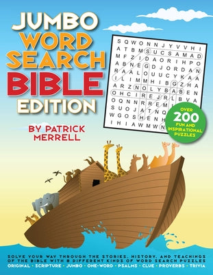 Jumbo Word Search: Bible Edition by Merrell, Patrick