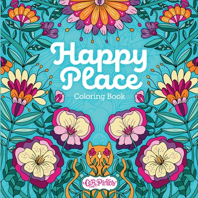 Happy Place Coloring Book by Pintos, Car