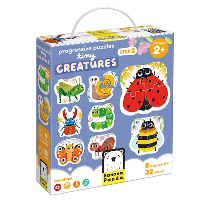 Progressive Puzzles Tiny Creatures 2+ Toddler Puzzle by Banana Panda