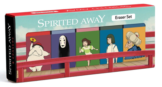 Studio Ghibli Spirited Away Eraser Set by Studio Ghibli