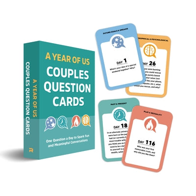 A Year of Us: Couples Question Cards: One Question a Day to Spark Fun and Meaningful Conversations by Rockridge Press