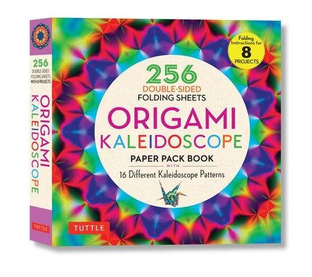 Origami Kaleidoscope Paper Pack Book: 256 Double-Sided Folding Sheets (Includes Instructions for 8 Models) by Tuttle Studio