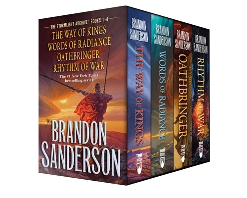 Stormlight Archives Hc Box Set 1-4: The Way of Kings, Words of Radiance, Oathbringer, Rhythm of War by Sanderson, Brandon