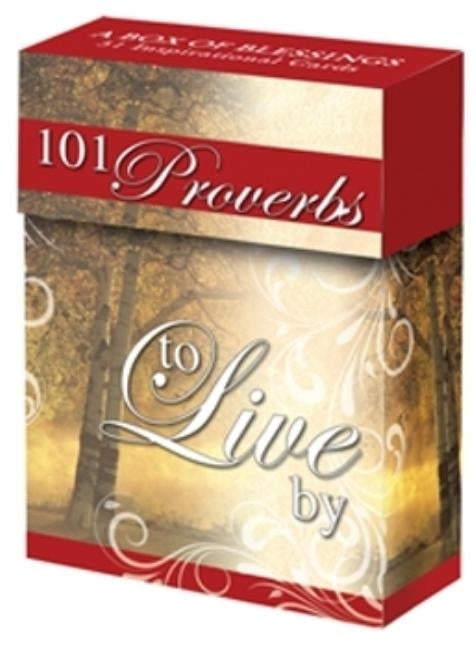 101 Proverbs to Live By, a Box of Blessings by Christian Art Gifts