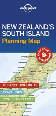 Lonely Planet New Zealand's South Island Planning Map by Lonely Planet