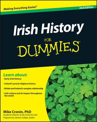 Irish History for Dummies by Cronin, Mike