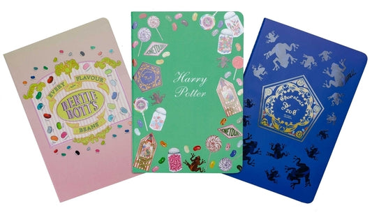 Harry Potter: Honeydukes Planner Notebook Collection (Set of 3): (Harry Potter School Planner School, Harry Potter Gift, Harry Potter Stationery, Unda by Insights