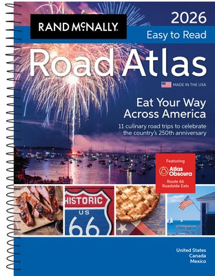 2026 Rand McNally Easy to Read Midsize Road Atlas by Rand McNally