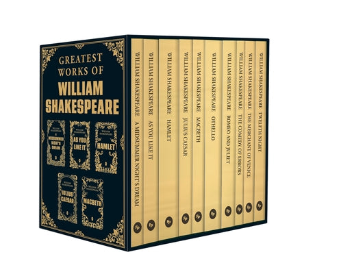 Greatest Works of William Shakespeare: Boxed Set of 10 by Shakespeare, William