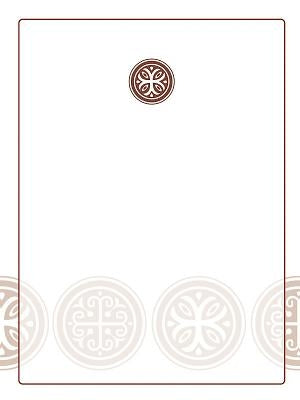 Celtic Cross Bookplate, Pack of 15 by Morehouse Church Supplies