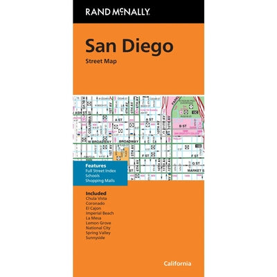 Rand McNally San Diego CA Street Map by Rand McNally