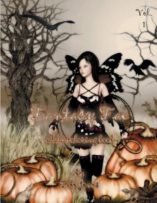 Fantasy Fae Adult Coloring Book by Jones, Tabz
