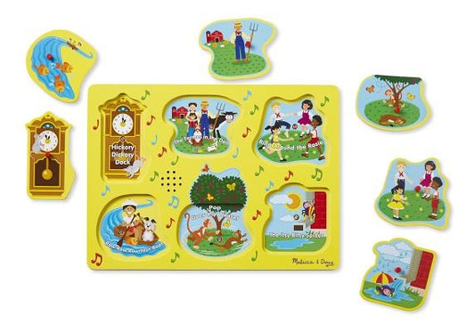 Nursery Rhymes 1 - Sound Puzzle [With Battery] by Melissa & Doug
