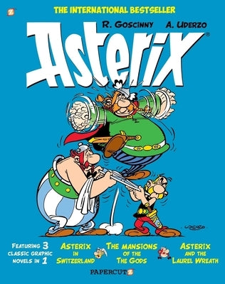 Asterix Omnibus #6: Collecting Asterix in Switzerland, the Mansions of the Gods, and Asterix and the Laurel Wreath by Goscinny, Ren?