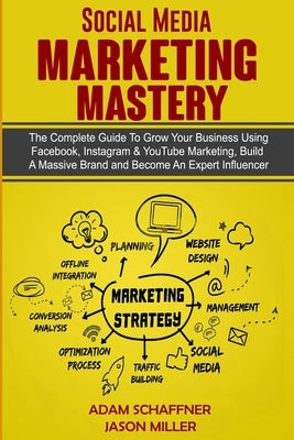 Social Media Marketing Mastery: 2 Books in 1: Learn How to Build a Brand and Become an Expert Influencer Using Facebook, Twitter, Youtube & Instagram by Schaffner, Adam