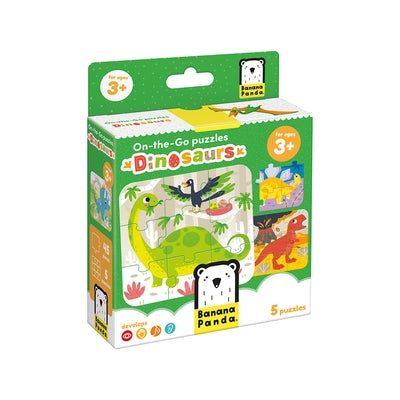 On-The-Go Puzzles Dinosaurs 3+ Toddler Puzzle by Banana Panda