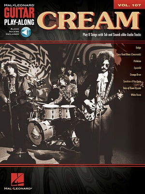 Cream - Guitar Play-Along Vol. 107 Book/Online Audio by Cream