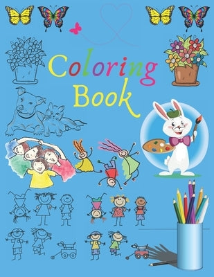 Coloring Book: Coloring for children, tweens and teenagers, ages 7 and up.Core age 8-12 years old.Use: kids arts & crafts, travel act by Desinger, Oussama