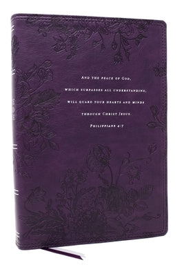 Peace of God Bible: Discover and Experience God's Shalom Throughout the Bible (Nkjv, Purple Leathersoft, Red Letter, Comfort Print) by Johnston Phd, Jeremiah J.