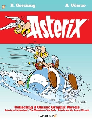 Asterix Omnibus #6: Collecting Asterix in Switzerland, the Mansions of the Gods, and Asterix and the Laurel Wreath by Goscinny, Ren?