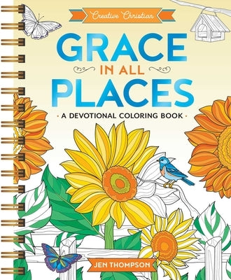 Grace in All Places: A Devotional Coloring Book by Thompson, Jen