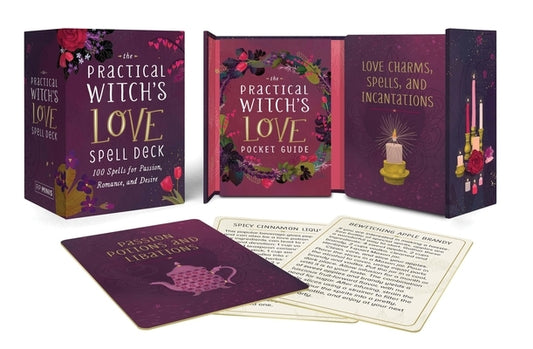 The Practical Witch's Love Spell Deck: 100 Spells for Passion, Romance, and Desire by Greenleaf, Cerridwen