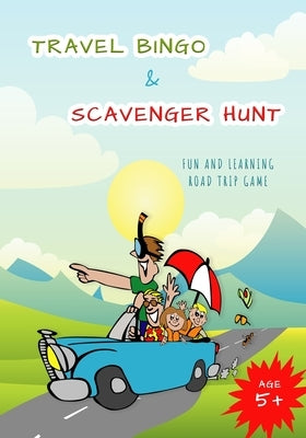 Travel Bingo and Scavenger Hunt: Road trip game by Spektor, Olena