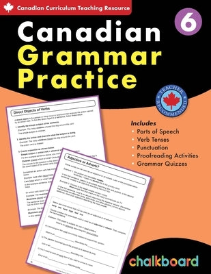 Canadian Grammar Practice 6 by Scavuzzo, Wendy