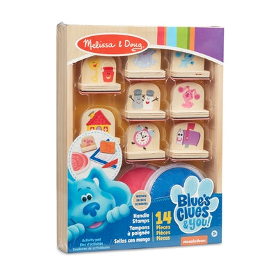 Blues Clues & You Wooden Handle Stamps Activity Set by Melissa Foundarion