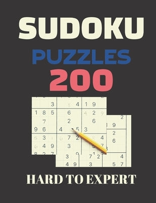 Sudoku puzzles hard to expert: Soduko large print, 200 Puzzles Book for Adults & Seniors, Even the little ones by Quotes, Creative