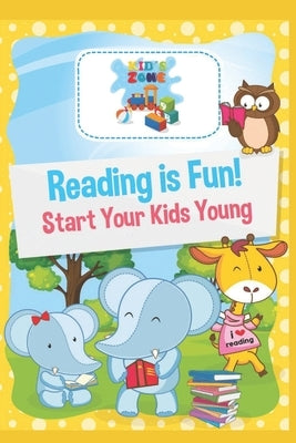 Reading is fun: Simple words & Activities for Beginner Readers (0-6 years old): book reader for young kids by Board, Kid's Zone