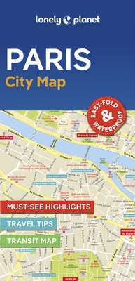 Lonely Planet Paris City Map by Planet, Lonely