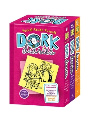 Dork Diaries Boxed Set (Books 1-3): Dork Diaries; Dork Diaries 2; Dork Diaries 3 by Russell, Rachel RenÃ©e