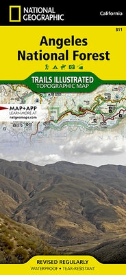 Angeles National Forest Map by National Geographic Maps