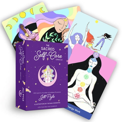 The Sacred Self-Care Oracle: A 55-Card Deck and Guidebook by Pyle, Jill
