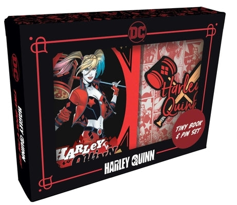 DC Comics: Harley Quinn Tiny Book and Pin Set by Insight Editions