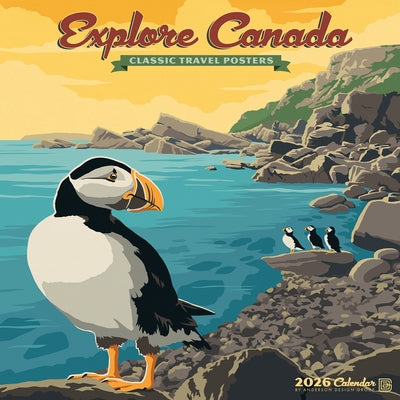 Explore Canada (Adg) 2026 12 X 12 Wall Calendar by Anderson Design Group