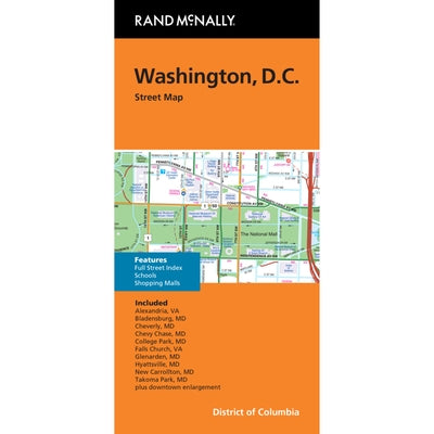 Washington DC Street Map: Wmfm by Rand McNally