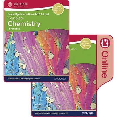 Complete Chemistry for Cambridge International as and a Level: Student Book with Access Code Card Third Edition by Gardom Hulme