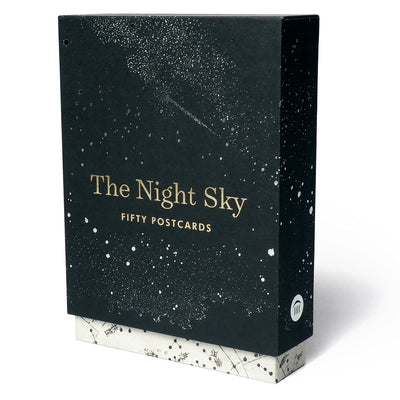 The Night Sky: Fifty Postcards (50 Designs; Archival Images, NASA Ephemera, Photographs, and More in a Gold Foil Stamped Keepsake Box;): 50 Postcards by Princeton Architectural Press